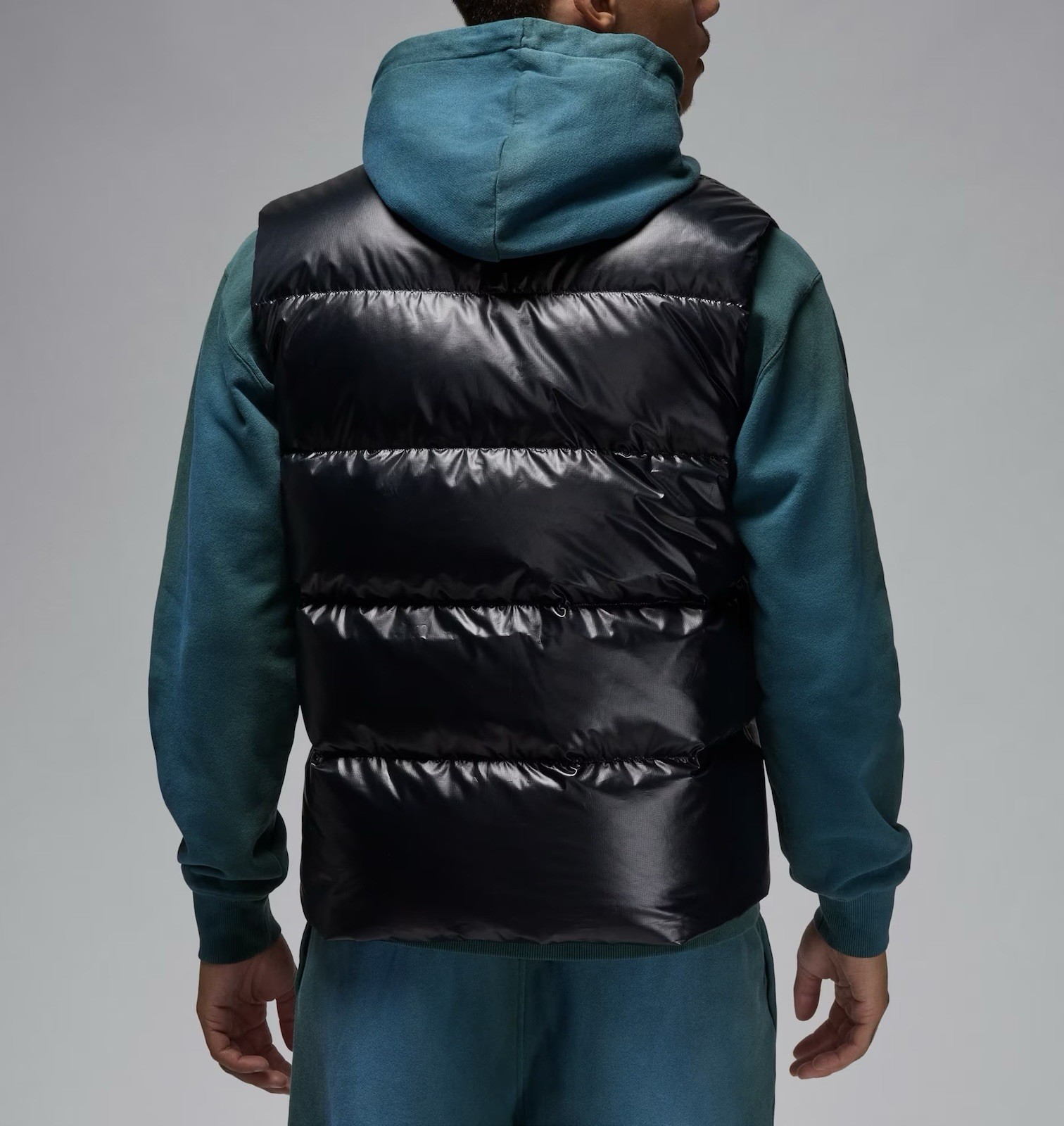 Nike Air Jordan Therma-Fit Down Flight Black Puffer Vest Men’s XL FV7273-010