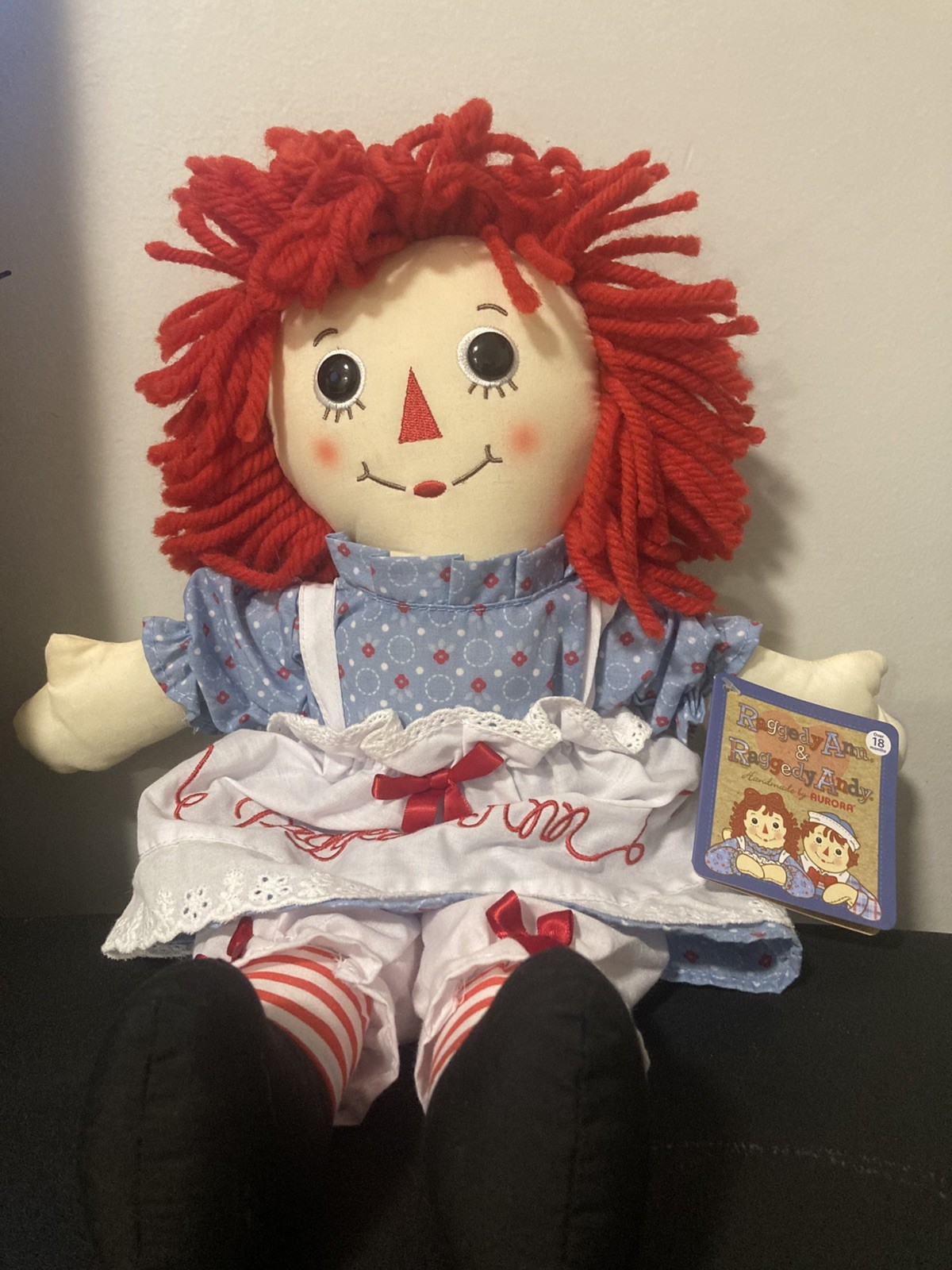 Aurora World Raggedy Ann Classic Doll 16"