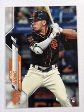 2020 Topps Kean Wong San Francisco Giants 2B Rookie MLB Baseball Card #540 NM. rookie card picture