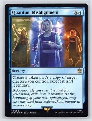 MTG Quantum Misalignment R Universes Beyond: Doctor Who 52 NM