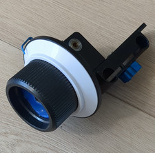 Opteka FF180 Follow Focus para soportes de varilla de 15 mm - Reversible - Buen estado