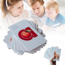 Flash Cards for Kids Alphabet Toddlers Early Learning Educational First Word ABC