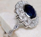 5CT Heat Treated Kyanite 925 Sterling Silver Ring Jewelry Sz 9 L1-7 — photo 2