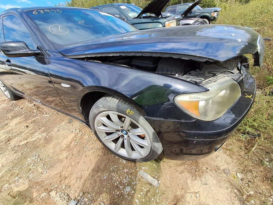 2007 BMW 750IL Right Fender Used 4DR SED BLK PC 668 Local Pick Up Only - Image 2 of 4