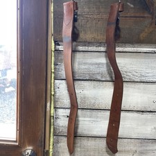 Horse Western Saddle Latigo Off Billet Strap 2-Piece Leather Set 24.5  