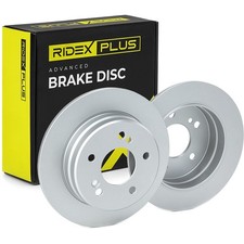 2x RIDEX PLUS Bremsscheiben Hinten passend für MERCEDES-BENZ 190 (W201)