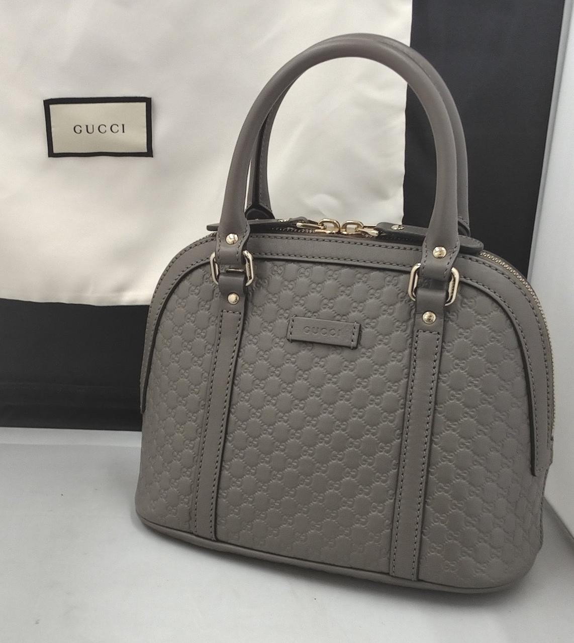 GUCCI 449654 Two-Way Handbag 15144 in Black