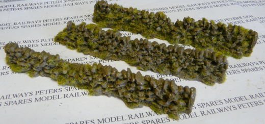 Javis PW2LBDAM Premier Damaged Farm Rough Stone Walling Light Brown Pk1 OO Gauge
