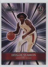 2021-22 Wild Card Alumination Silver Dereon Seabron #ABC-21 1n0
