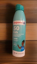 Walgreens Kids SPF 50 Broad Spectrum Spray Sunscreen 5.5 oz