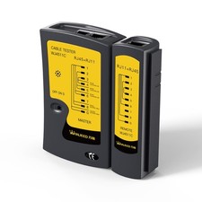 Network Cable Tester LAN Ethernet RJ45/RJ11/RJ12 Fits Cat5/Cat5e/Cat6/Cat7