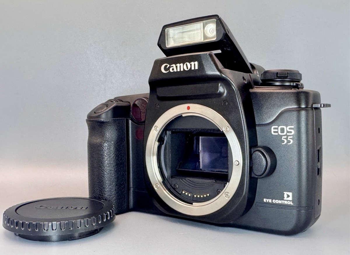Exc+5] Canon EOS 55 35mm Film Camera Eye Control AF Body From