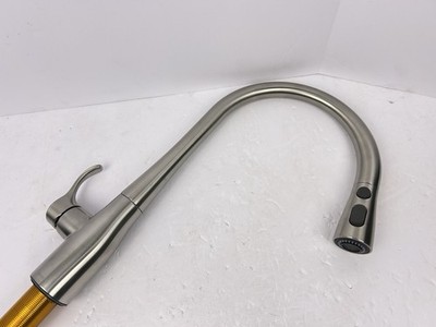 Kohler K-596-VS Simplice 1.5 GPM Single Hole Pull Down Kitchen  display picture 1