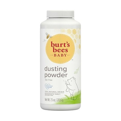 Burt's Bees Baby Dusting Powder, 100% Natural Originic Talc-Free 7.5 ounces