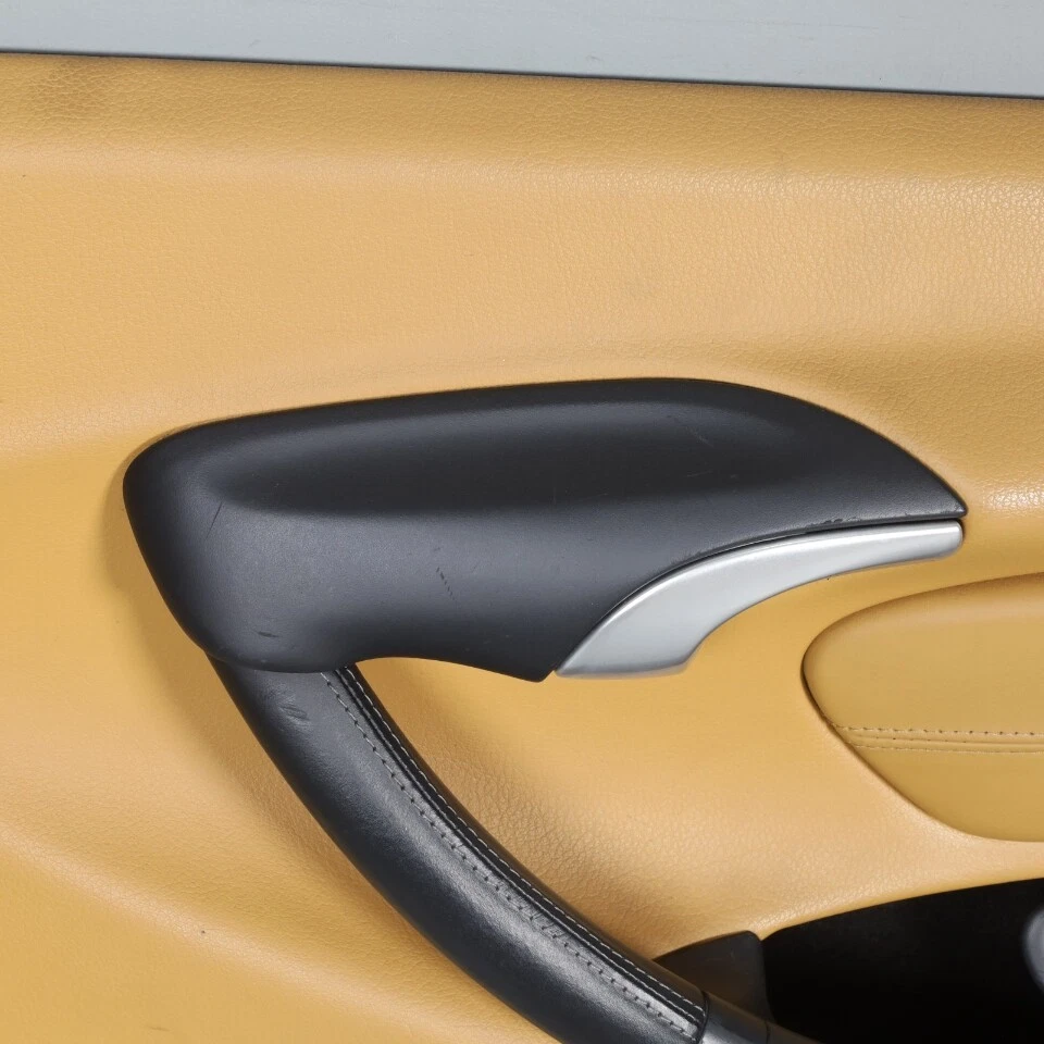 1999-2004 Porsche Boxster 986 Right Door Panel Leatherette Beige OEM Used - Изображение 4 из 4