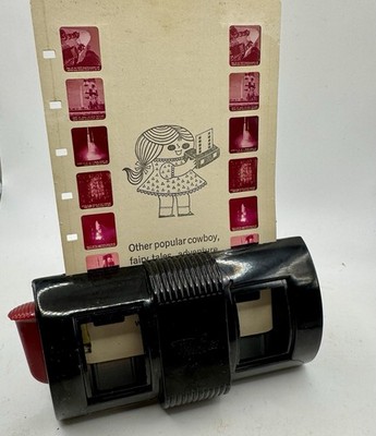 Vintage Tru Vue Slide Viewer With Cartoon Slides Made In USA