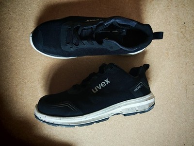 Uvex 1 Sport Halbschuhe S1 68910 Schwarz (Gr43 + extra weit/breit)