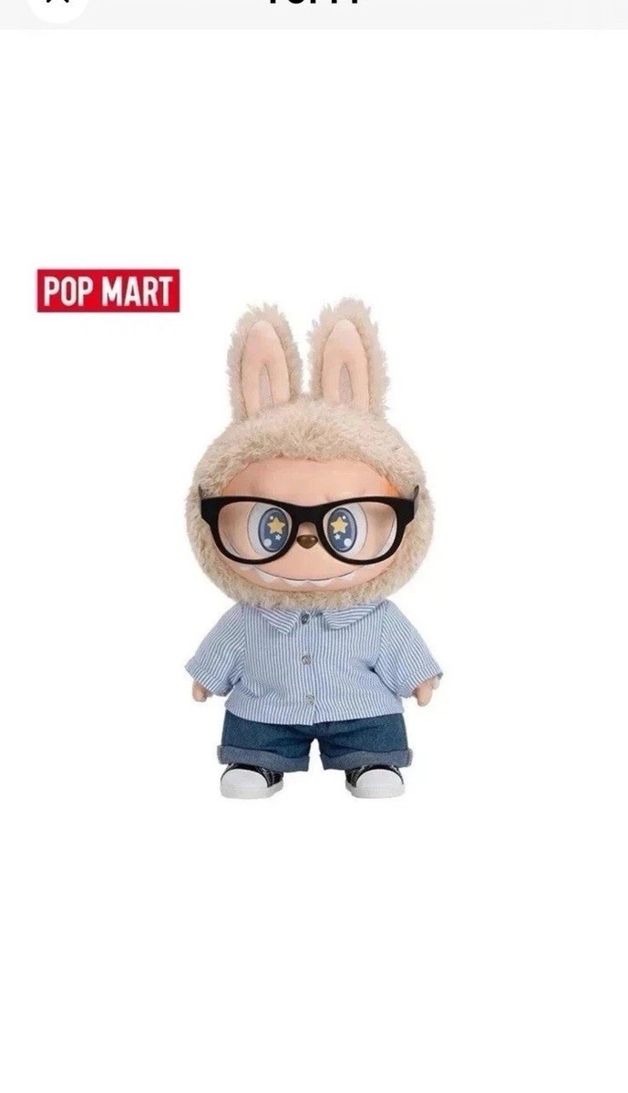 POPMART the Monsters Flip with Me Vinyl Big Plush Doll Labubu