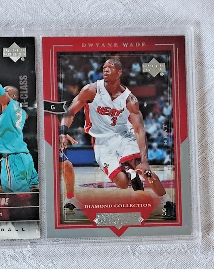 2004-05 Upper Deck Dwyane Wade R-Class #44, 2004-05 Diamond Collection All Star - Image 4 of 4