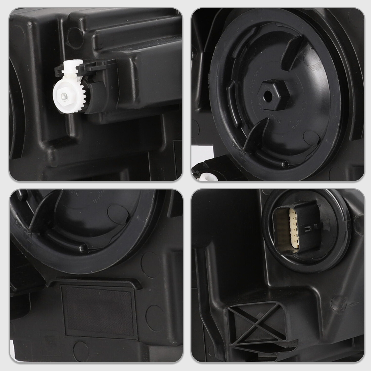 B & W BRAKE LED Car & Truck Light Bulbs & LEDs Right Passenger Headlight Assembly For 2018-2020 Chevy Equinox – Halogen With LED DRL, Includes Bulbs - Foto 5