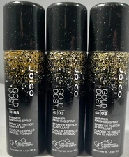 (3 PK) Joico Gold Dust Shimmer Finishing Spray, 1.4 oz -AS IS- SEE IMAGE & DESC.