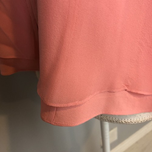 Eileen Fisher Womens Coral Pink Silk Blazer Jacket Sz m - Picture 9 of 18