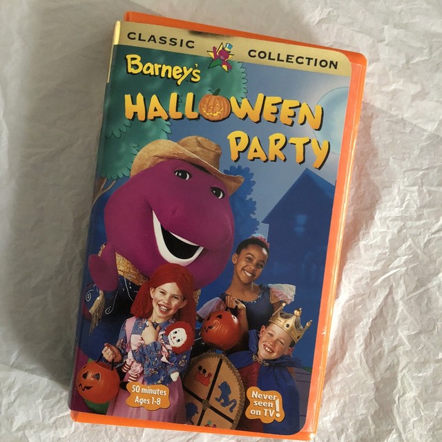 Barney - Barneys Halloween Party (VHS, 1998) for sale online | eBay