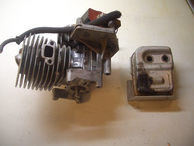 Poulan Pro Link PP335 Weed Eater Trimmer OEM Short Block + Muffler