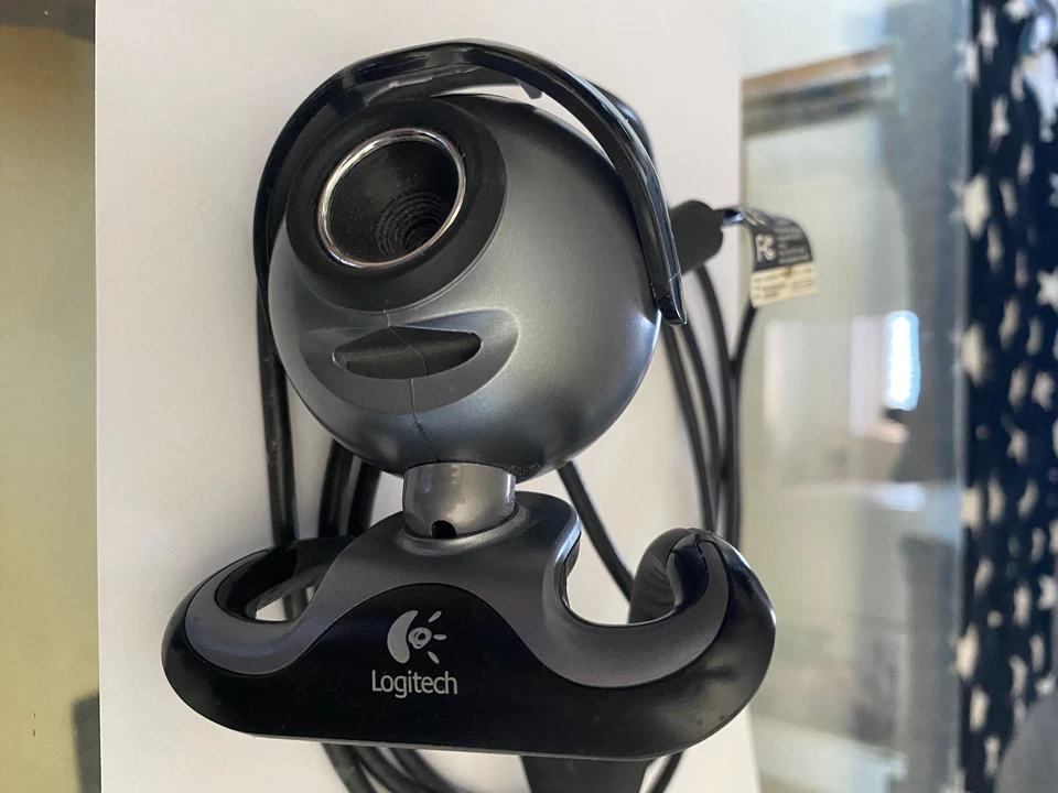 Logitech Webcam Auflösung 640x480  Windows11 - Getestet - Gebraucht - Bild 2 von 3