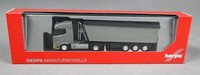 "Herpa 316231 H0,1:87 Daf Xg StöFfelliner-Sattelzug \"Grau\" - Neu!"