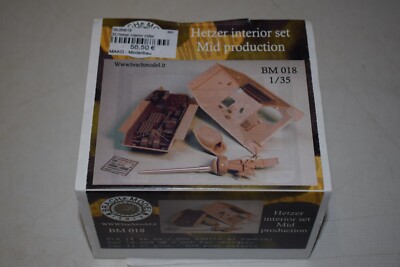 Brach Model BM018 Hetzer Interior Set mid prod. Update Set 1:35 NEU mit OVP