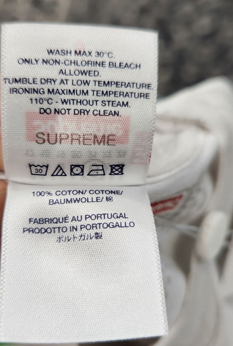 Supreme x MM6 Maison Margiela Box Logo Tee White (SS24KN49 Supreme x MM6 Maison Margiela Box Logo Tee White (SS24KN49