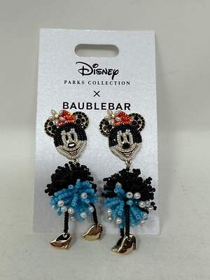 Disney x Baublebar Perlen Minnie Ohrhänger