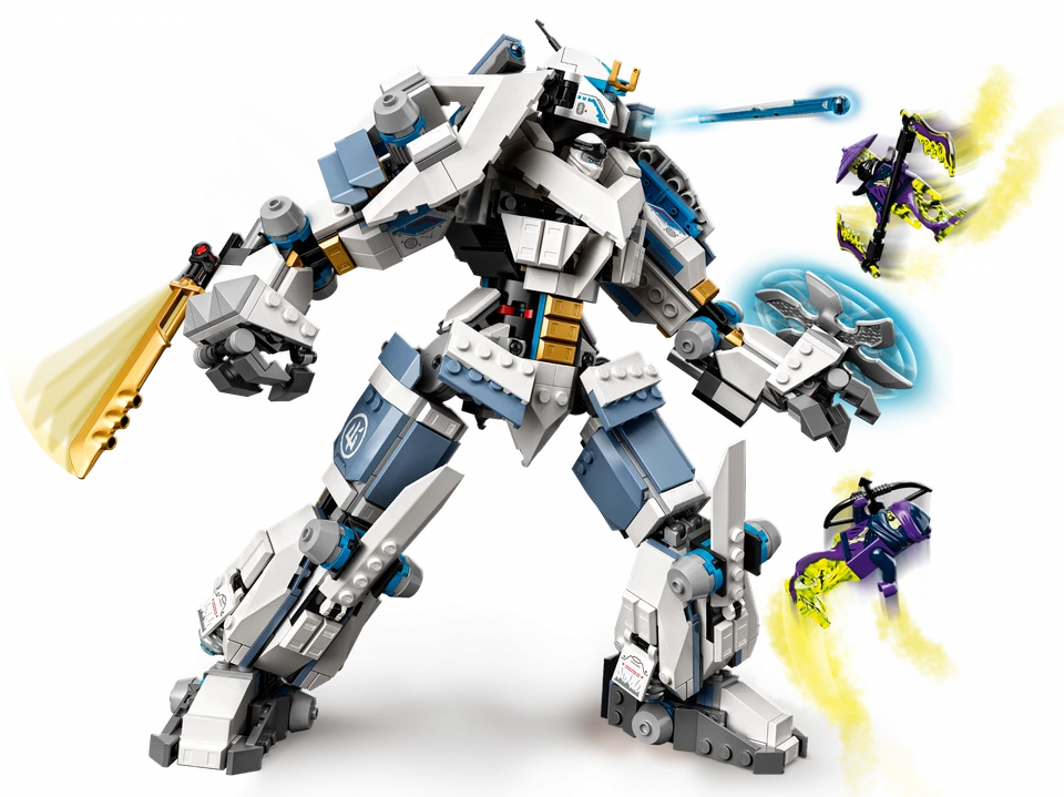 LEGO 71738 Ninjago Series Zane's Titan Mech Battle For Apassionate NINJAGO Fans Foto 4 de 4