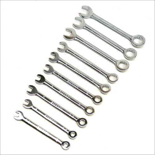 Metric Mini Stubby Spanners / Combination Spanner 4mm 11mm 10pc Set AT509 eBay