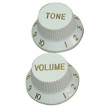 Guitar Tech Control Knobs White GT506