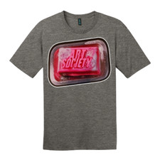 NEW Art Society CLUB PINK SOAP Tee Shirt HEATHER CHARCOAL SM-4XLARGE MADE IN USA