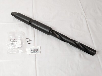 A M & E Standard Spade Drill Insert Holder 15/16'' Dia X 4MT 24015H-004I