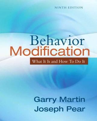 Behavior Modification: What It Is and How To D- paperback, Martin, 9780205792726
