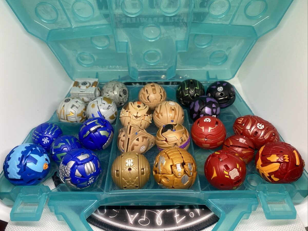 Bakugan Battle Brawlers Lot Of 24 With Carry Case Japan Bakugan Battle Brawlers Lot Of 24 With Carry Case Japan