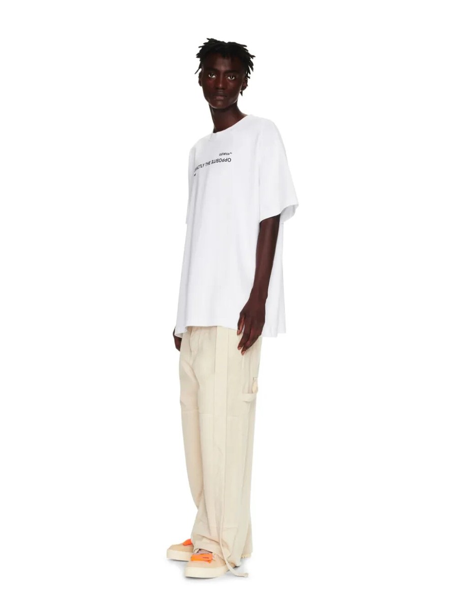 Official Off-White Spiral Opp Over S/S Tee | eBay