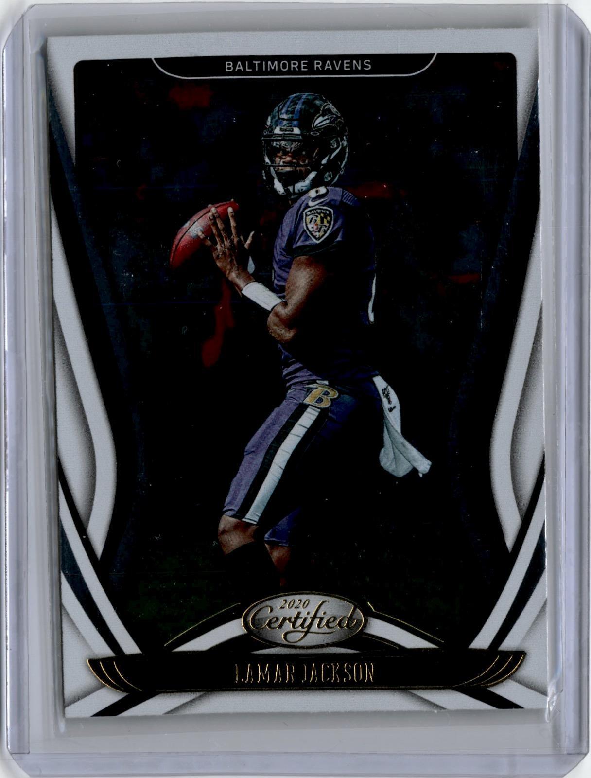 2020 Panini Certified Lamar Jackson #77