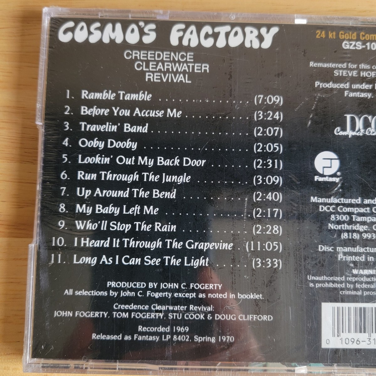 コスモス・ファクトリー／CCR／DCC 24k GOLD CD／新品状態 コスモス・ファクトリー／CCR／DCC 24k GOLD CD／新品状態