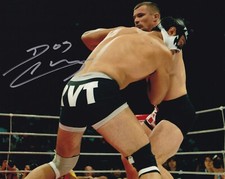 Dos Caras Jr Alberto Del Rio Signed 8x10 WWE Pride FC Bushido 1 vs Mirko Cro Cop