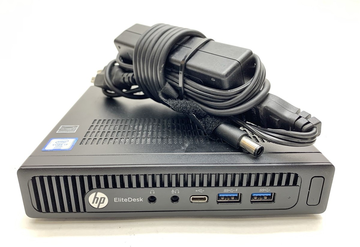 HP EliteDesk 800 G2 Desktop Mini Core i7-6700 3.4GHz 8GB RAM 500GB