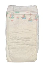 Vintage Plastic Pannolini Diapers Size Large for babies up to 40lbs (imported)