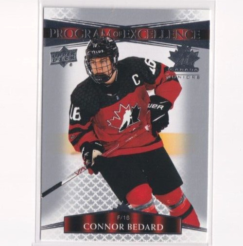 2022 UD Team Canada Juniors Program Of Excellence 135 Connor Bedard