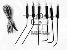 ENT nasal electric coagulator with suction bipolar monopolar with cable