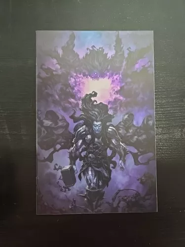  THOR #6 SKAN TRADE BLACK WINTER GALACTUS NM Thanos Debuts New Infinity Gauntlet