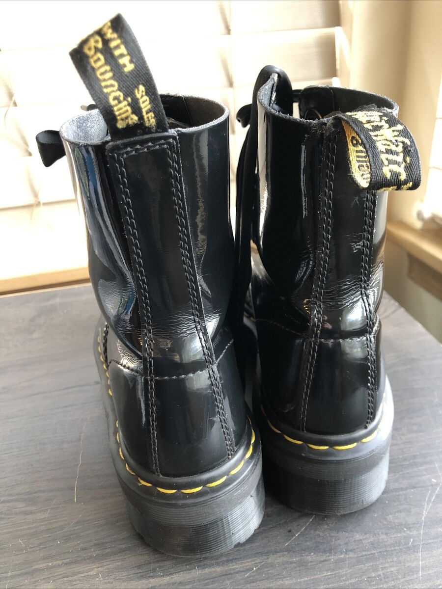 Womens Dr Martens Molly Size 7 Black Leather Chunky Platform Womens Dr Martens Molly Size 7 Black Leather Chunky Platform